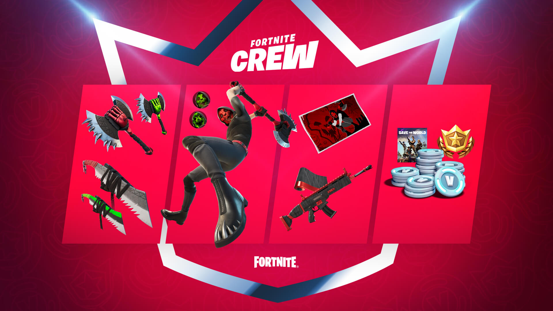 May Fortnite Crew Benefits