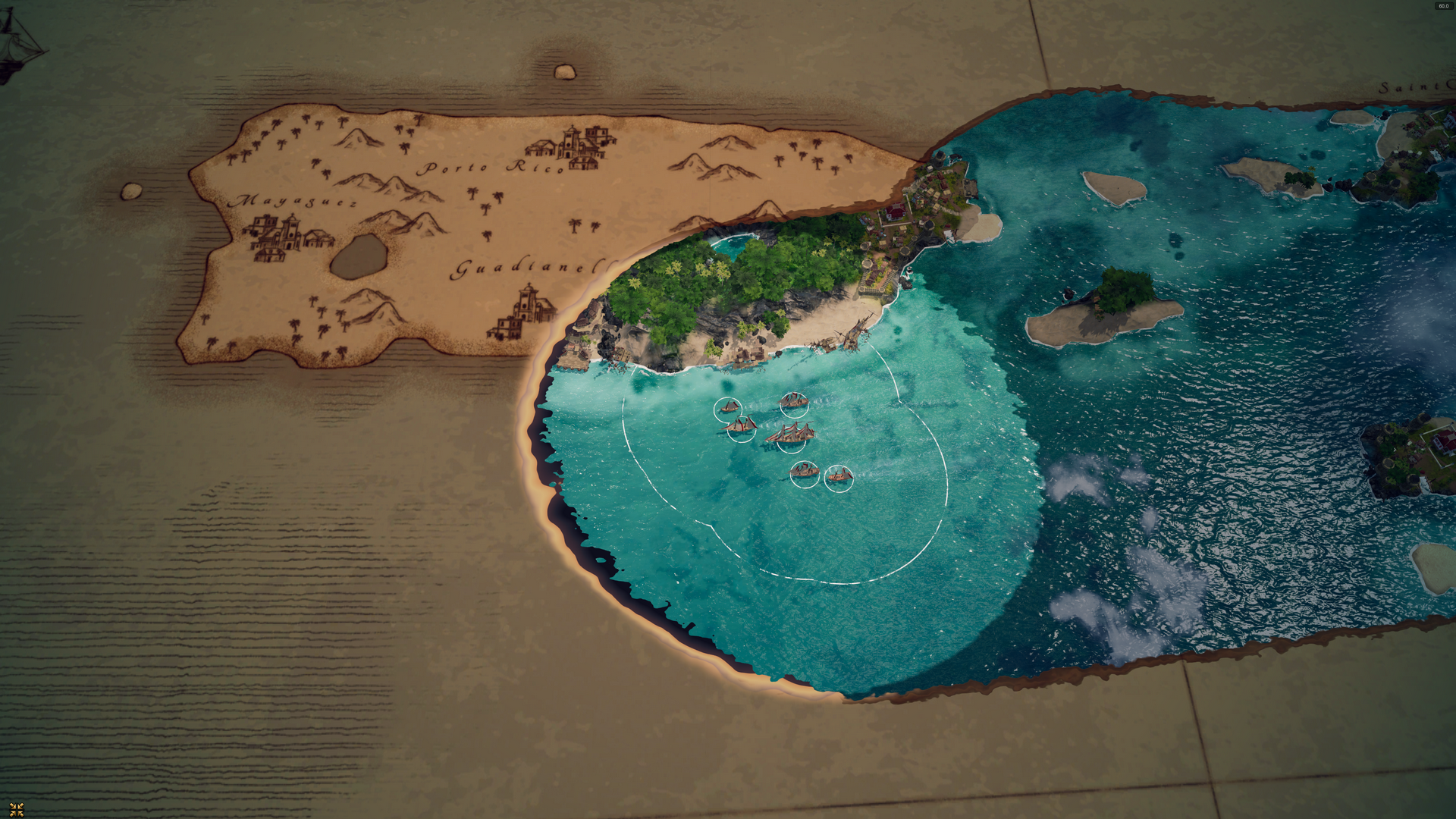 Microids And Fishing Cactus Revive A Cult Classic With Corsairs Battle Of The Caribbean Map