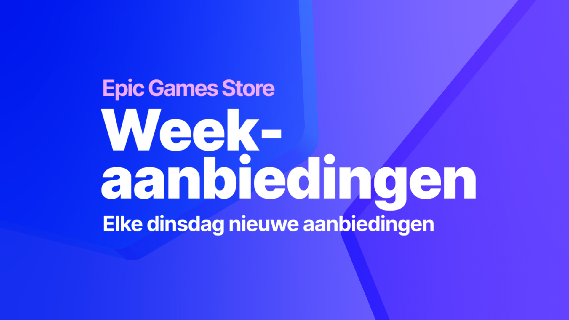 Bekijk alle deals voor deze week.