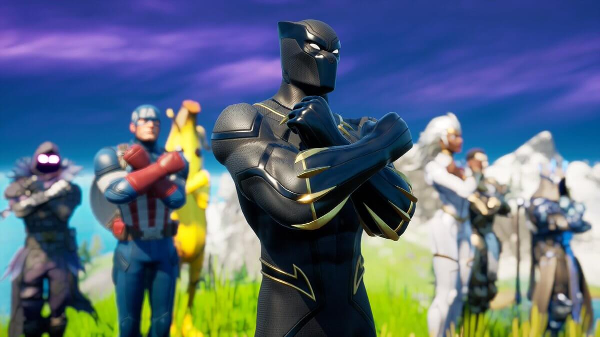 Okota_or Wakandan Salute Fortnite Fortography