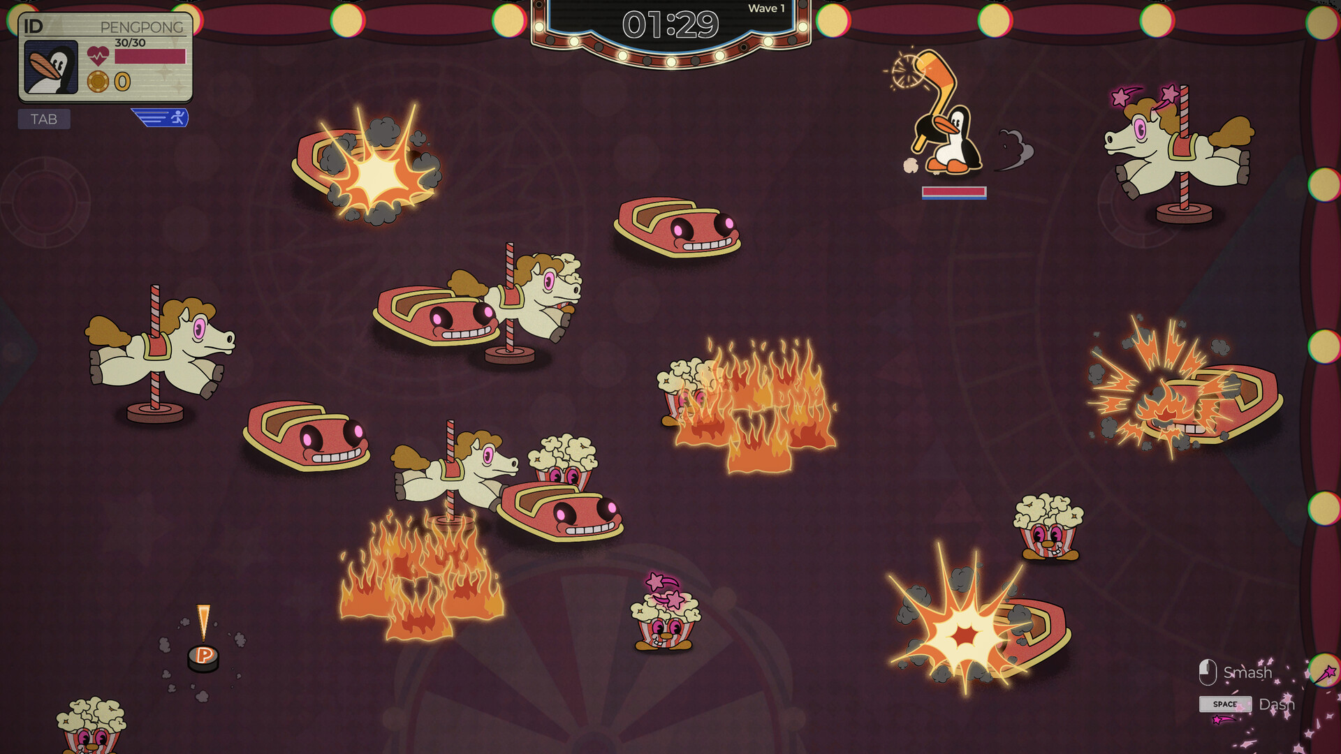 Le chaos aux airs de hockey de PengPong est le fruit d'une game jam - Esquive