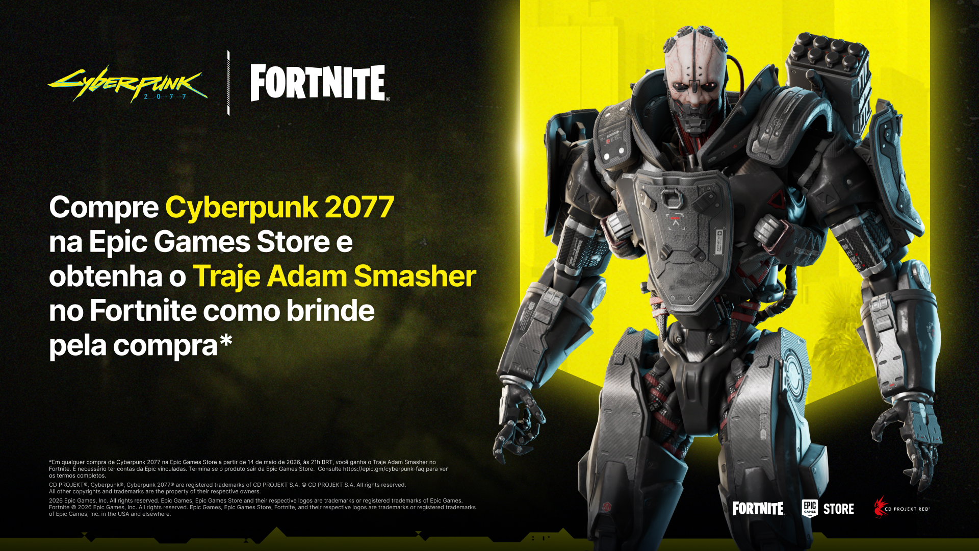 Play Cyberpunk 2077 on Epic Games Store