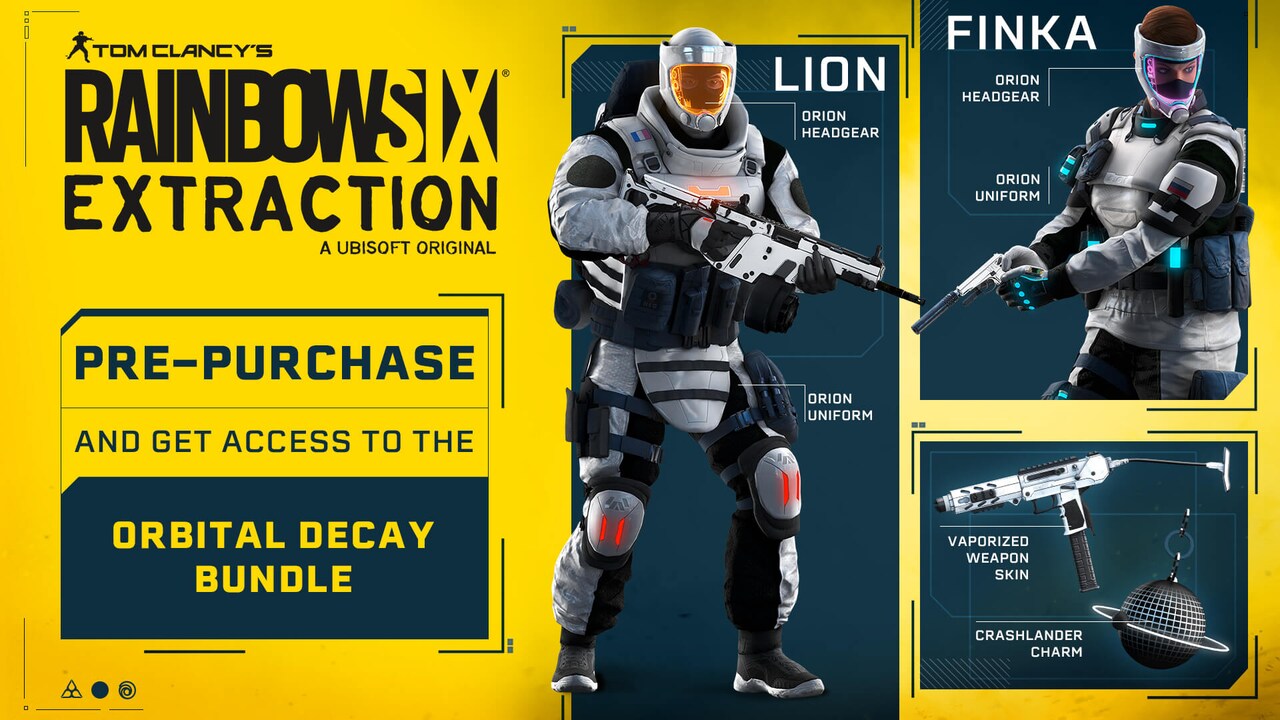 Pre Purchase Pre Order Tom Clancy s Rainbow Six Extraction Pre