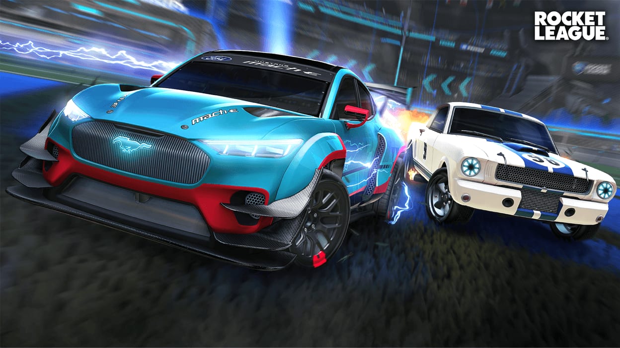 Rocket League Ford Mustangs