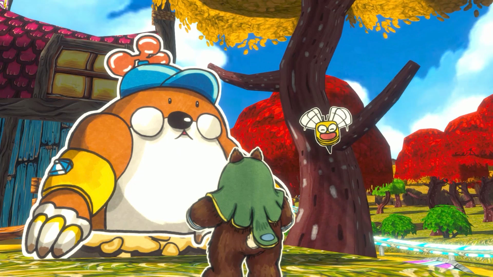 Ruffy and the Riverside is a hand-drawn 3D platformer with a