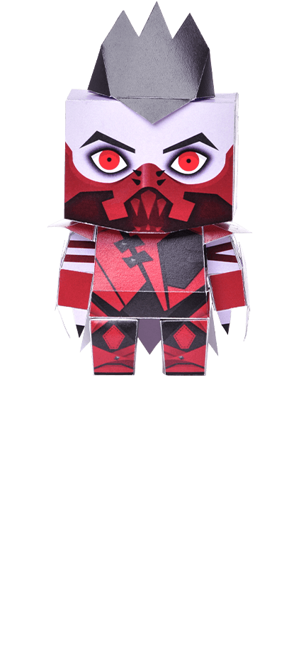 Crimson Sanctum Mini-Foldable