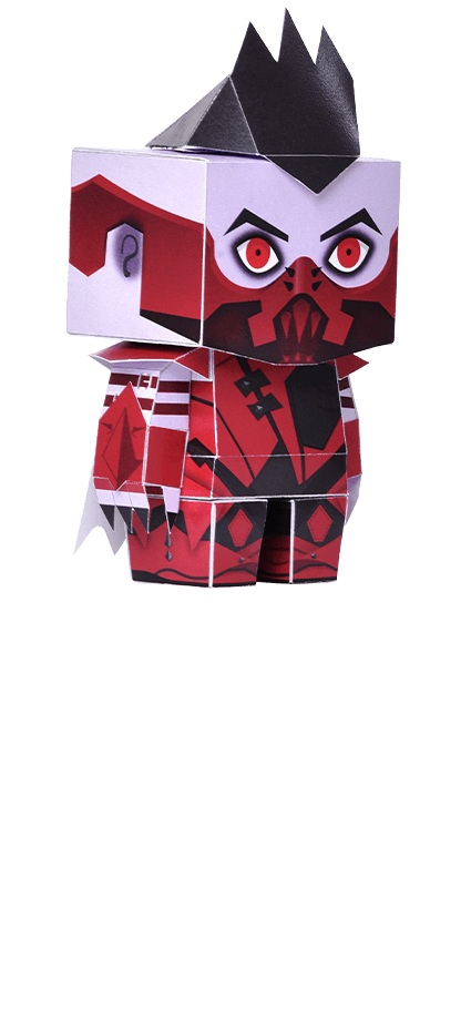 Crimson Sanctum Mini-Foldable