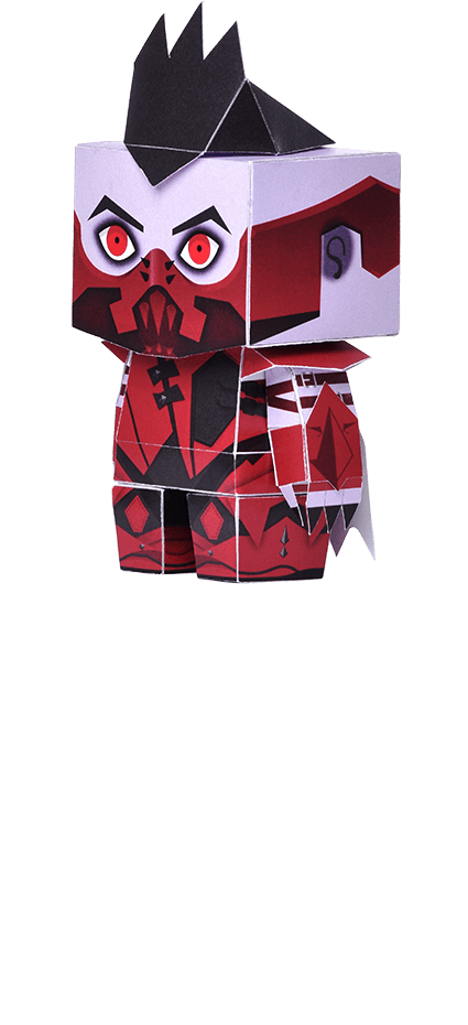 Crimson Sanctum Mini-Foldable