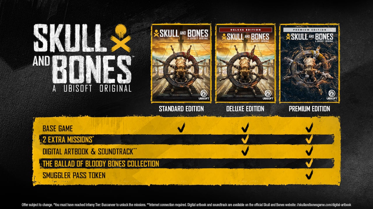 Skull and Bones Deluxe Edition | Загружайте и покупайте уже сегодня в ...