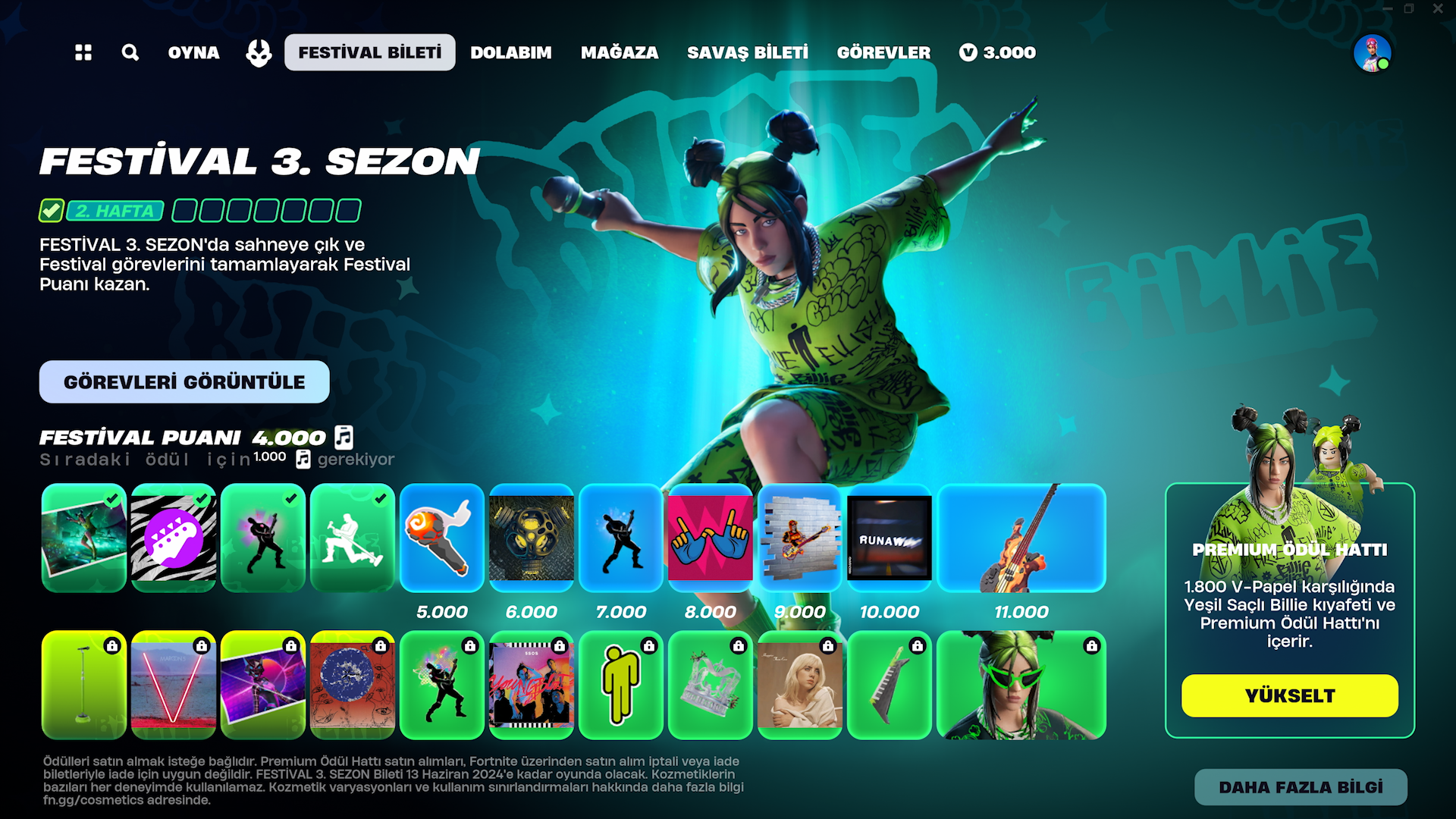 Season 3 Festival Pass Turkish