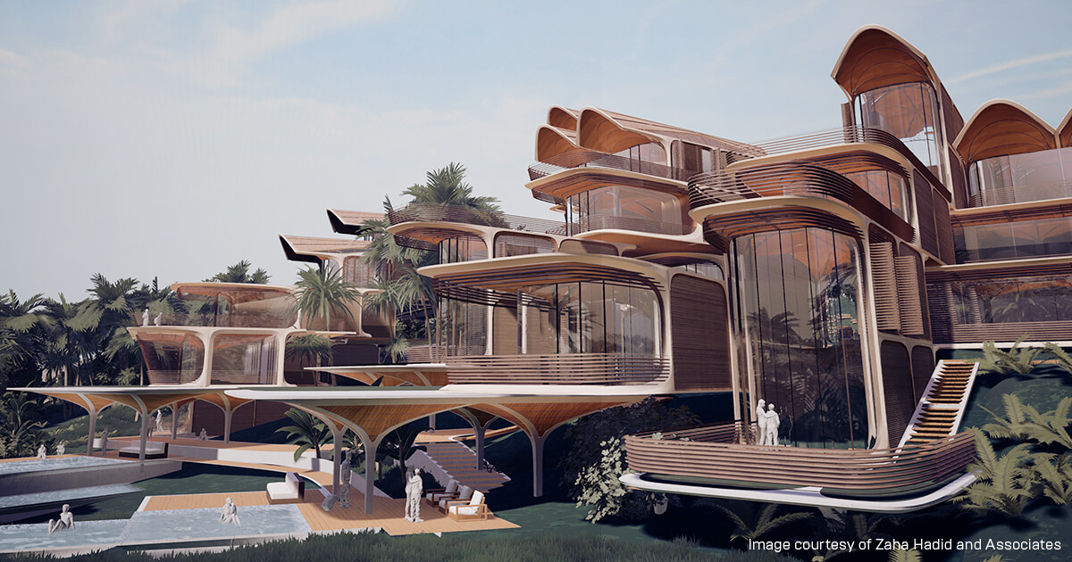 초기 디자인 연구에 트윈모션을 활용한 Zaha Hadid Architects