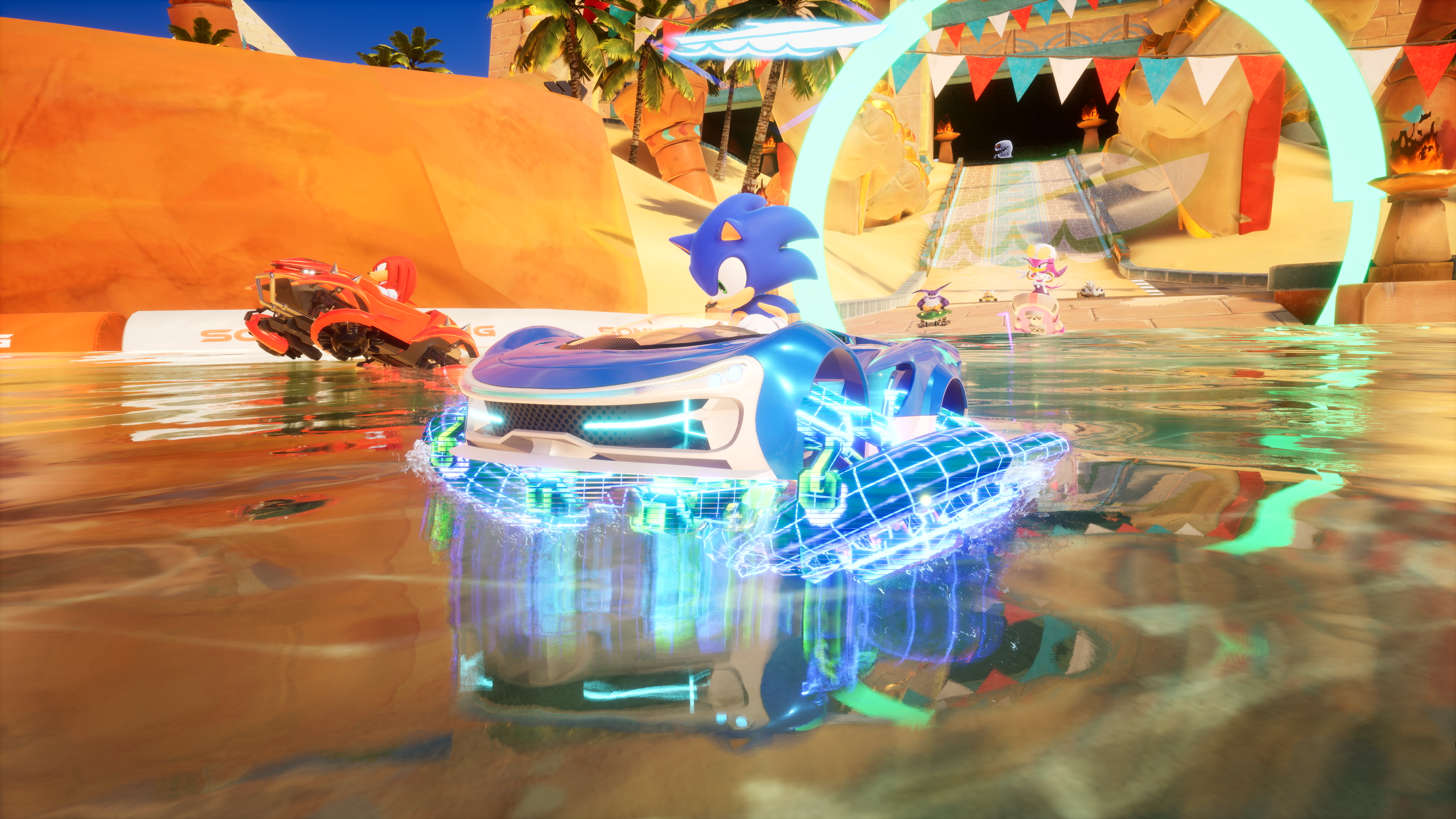 Sonic Racing Crossworlds Sonic Sand Road