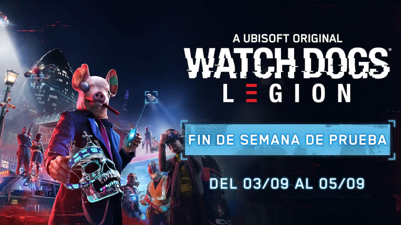 Fin de semana de prueba gratuita de Watch Dogs: Legion