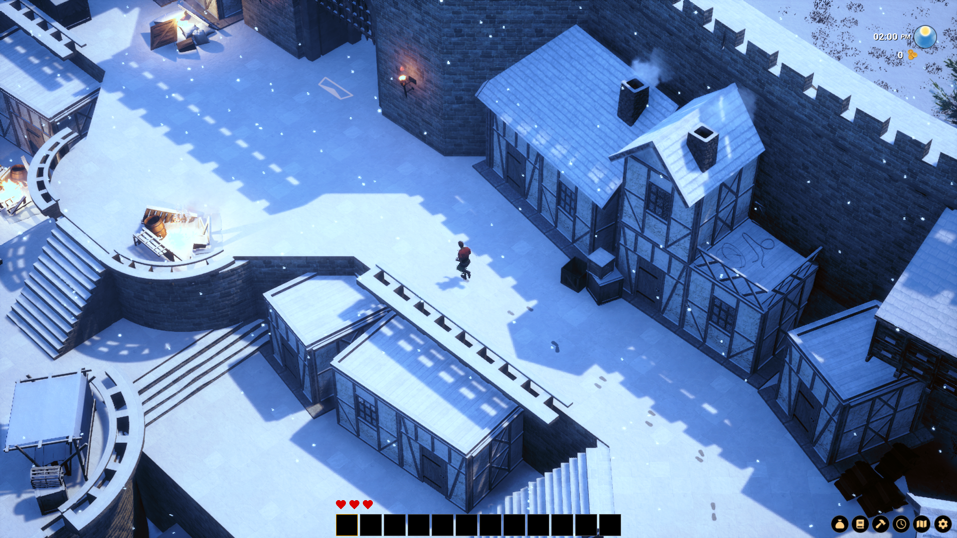 De nombreux paysages différents dans Tales from The Dancing Moon