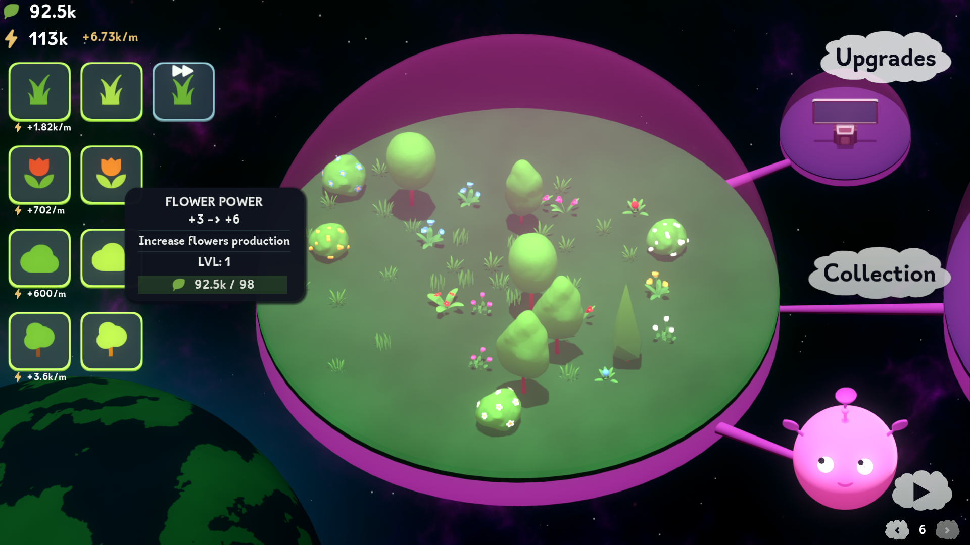 The Greenening Is A Relaxing Yet Radical Exploration Of How We Play Incremental Games Map