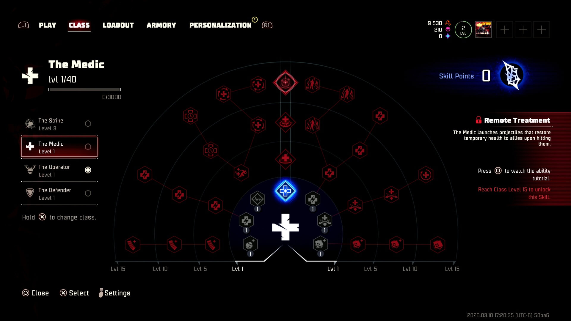 Toxic Commando The Medic Skill Tree