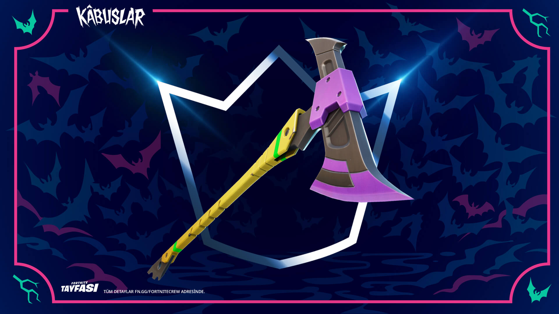 TR 18BR Fortnitemares CrewExclusivePickaxe Social