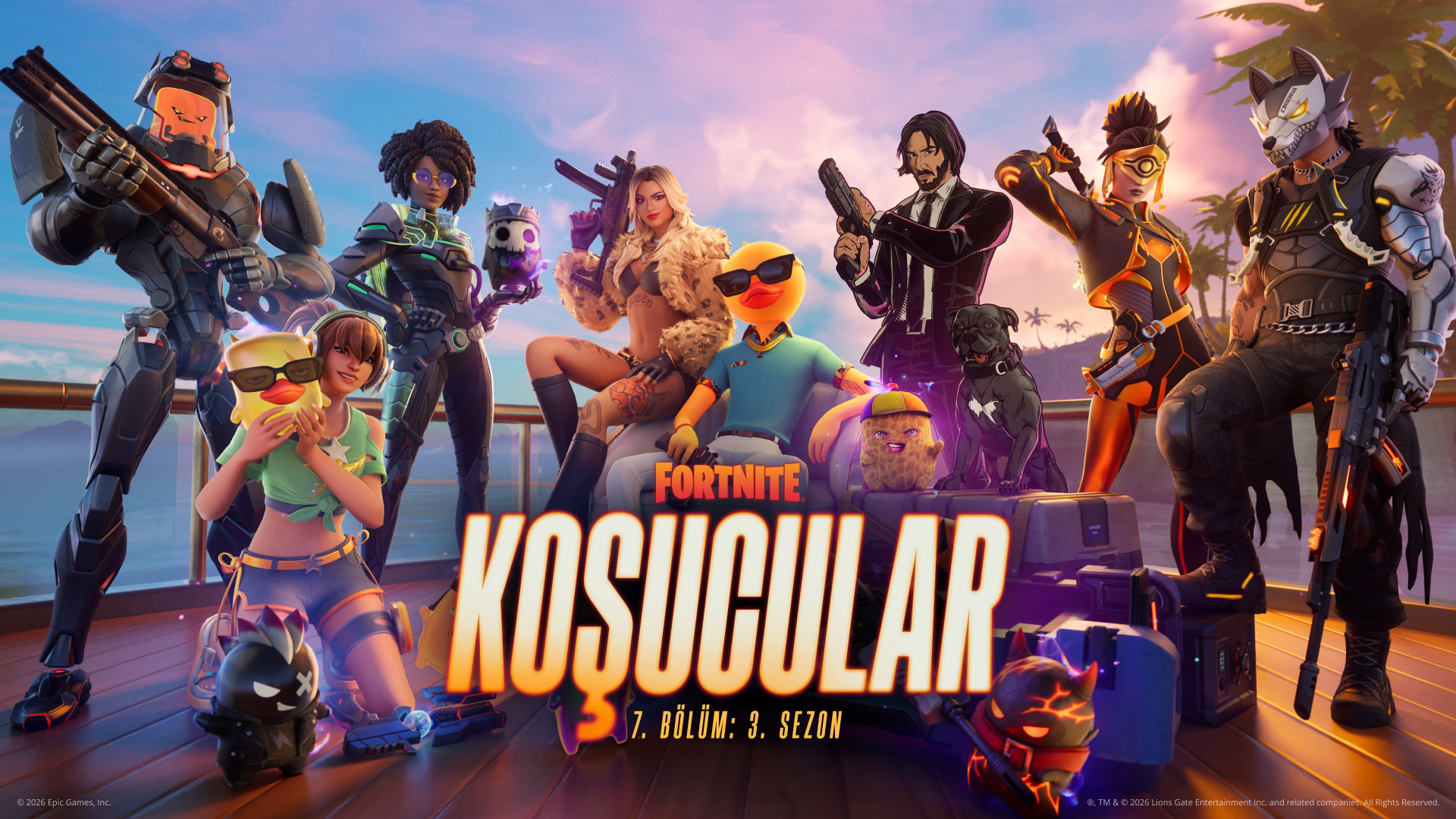 Play Fortnite for FREE on Epic Games Store