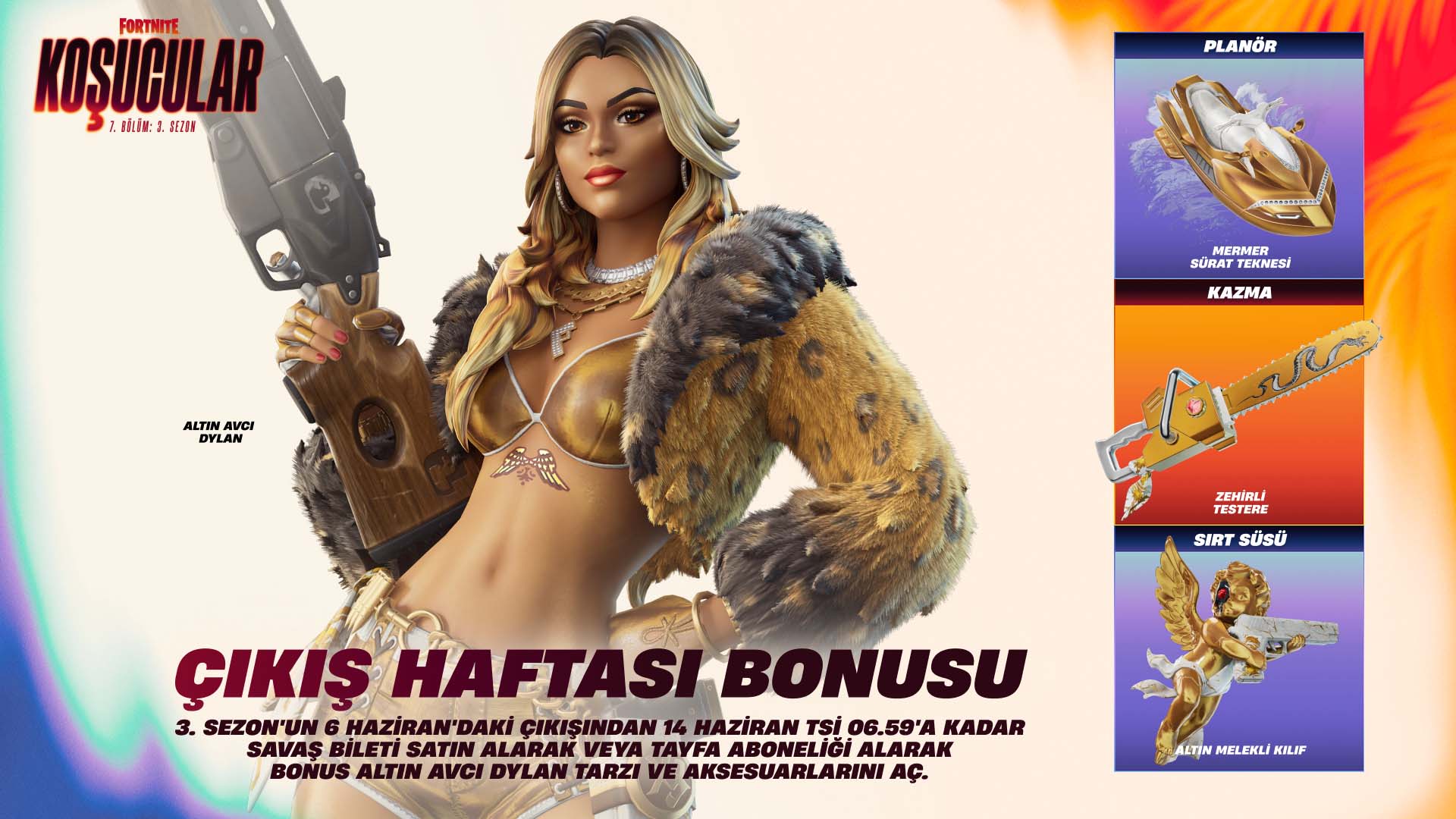 Fortnite: Koşucular | Açılabilir Ödüller
