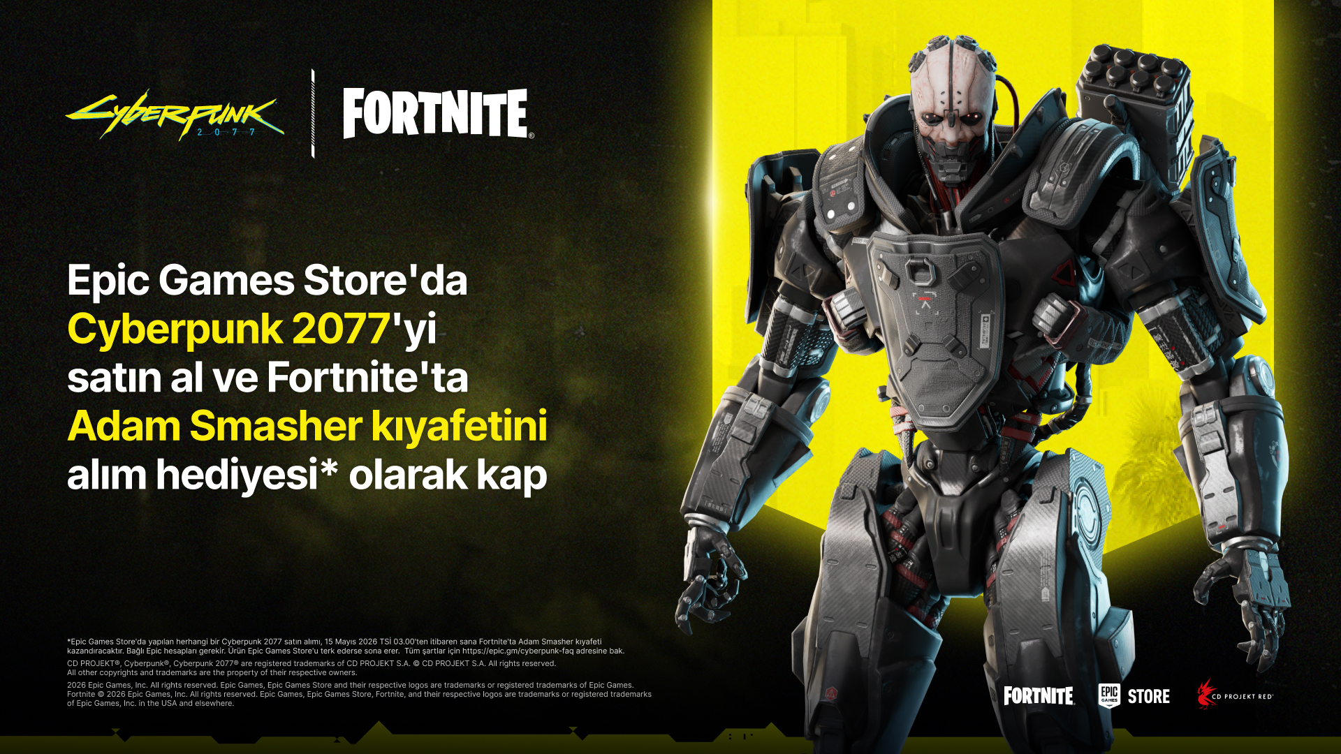 Play Cyberpunk 2077 on Epic Games Store