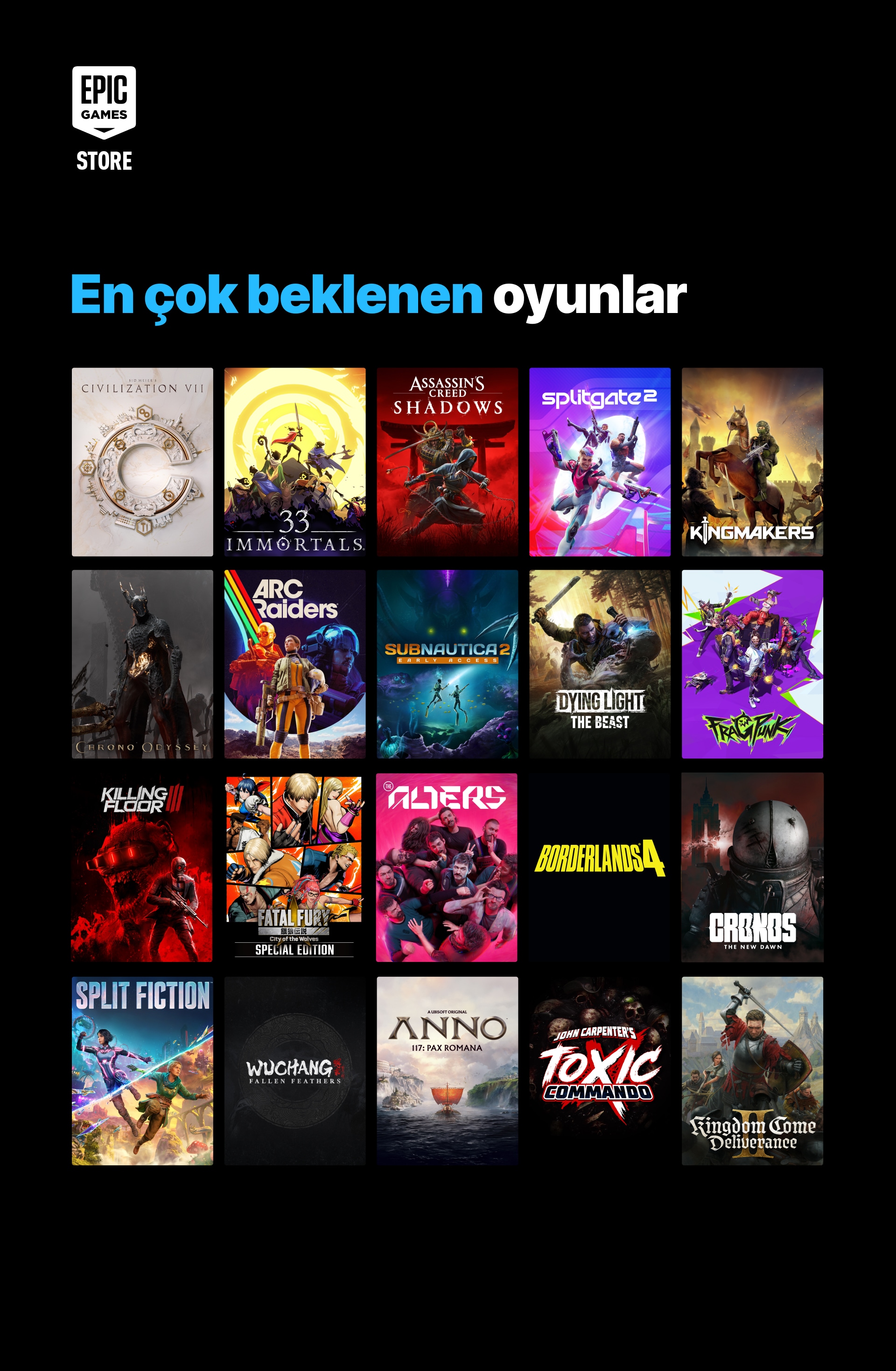 TR Most Anticipated Games 2025