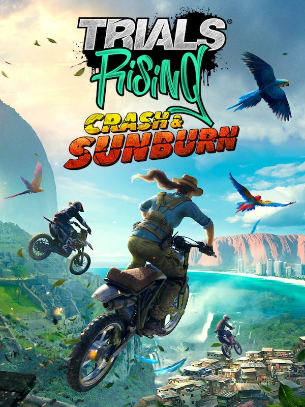 Trials Rising Crash n Sunburn DLC