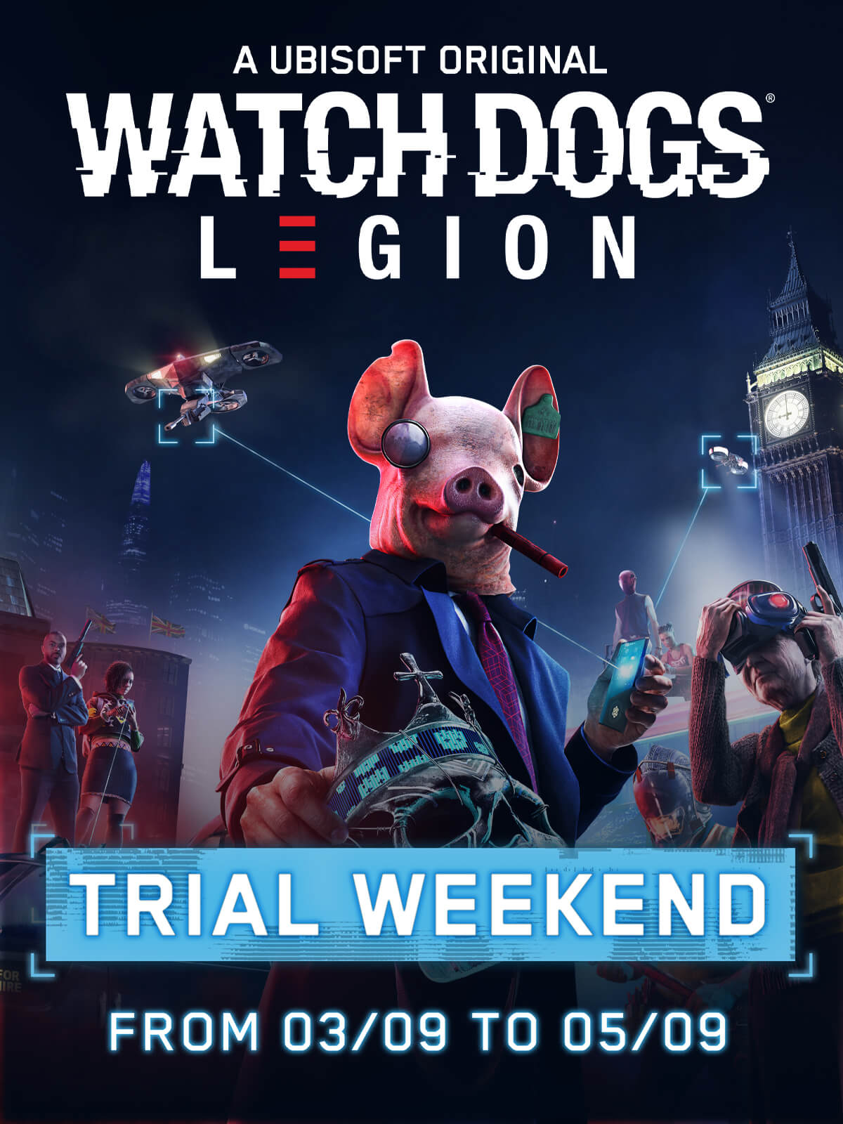 Watch Dogs: Legion Free Trial Weekend - OfferImageTall