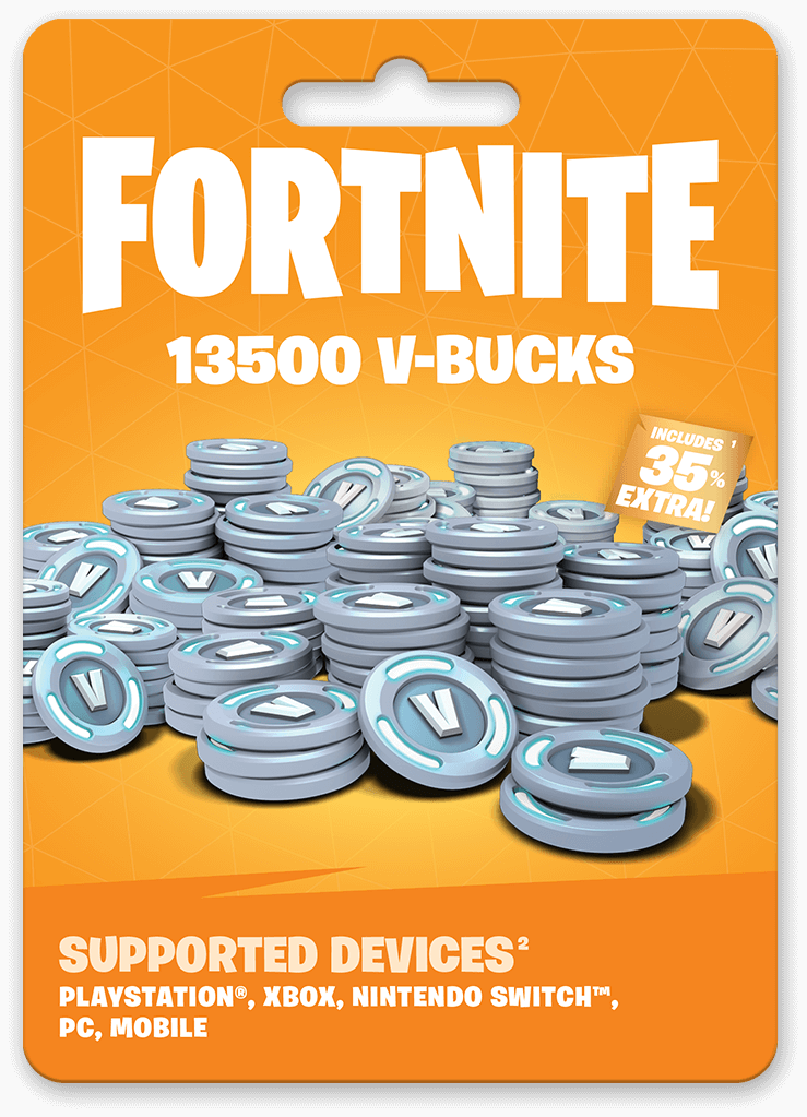 Fortnite V Bucks Redeem V Bucks Gift Card Fortnite