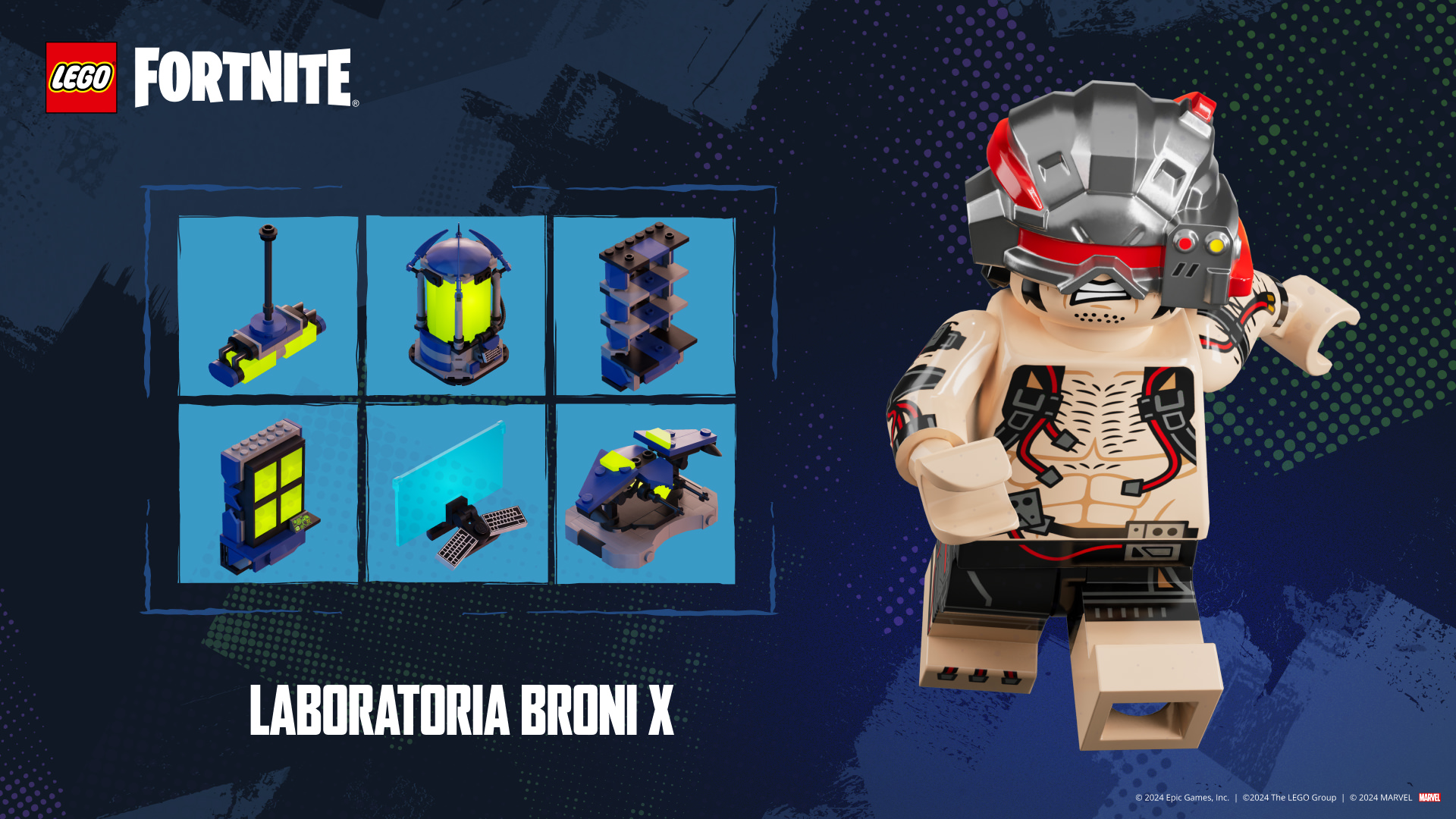 Weapon X Marvel Build Lego Fortnite PL
