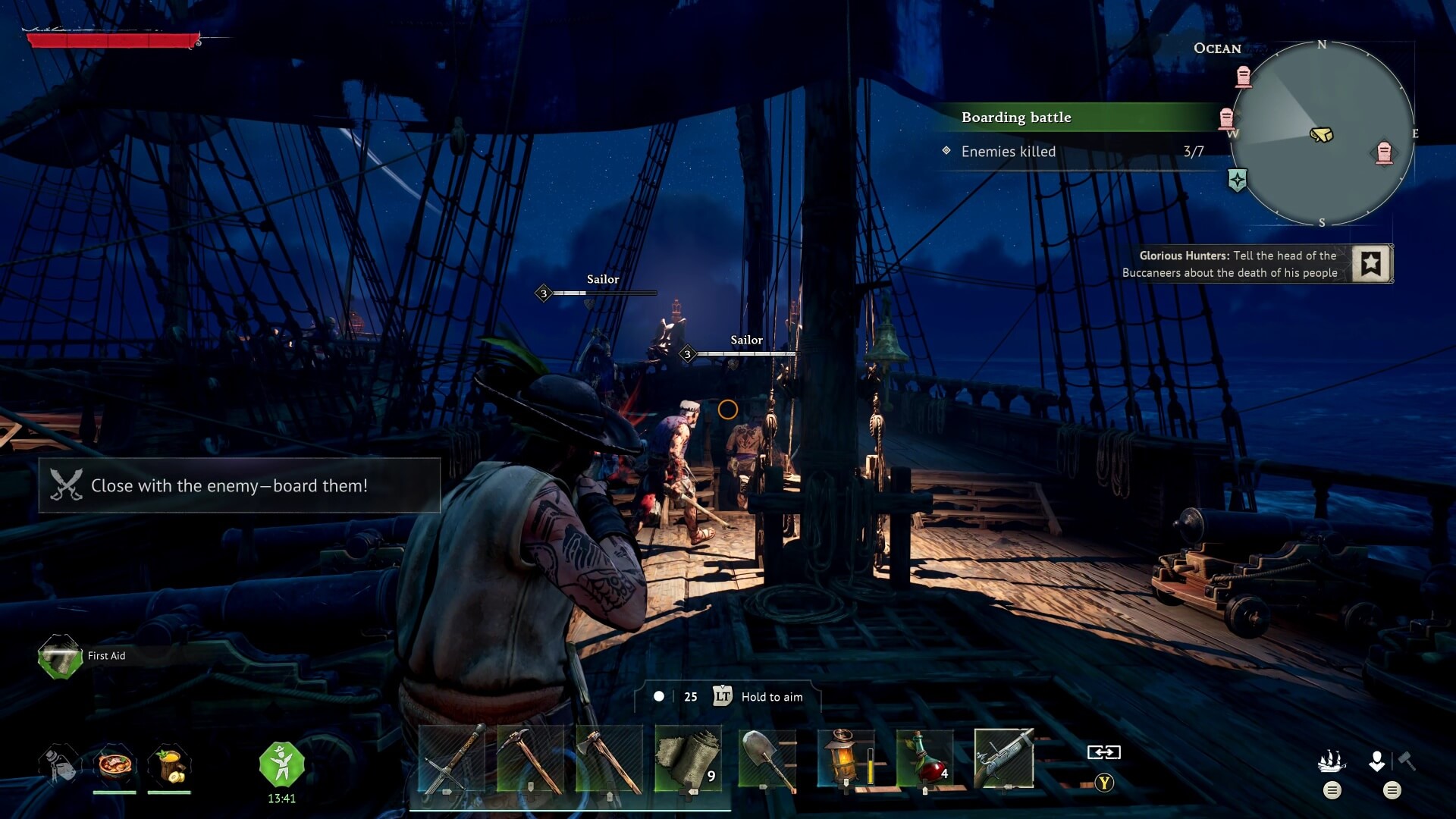 Windrose Boarding Blackbeard Hauler