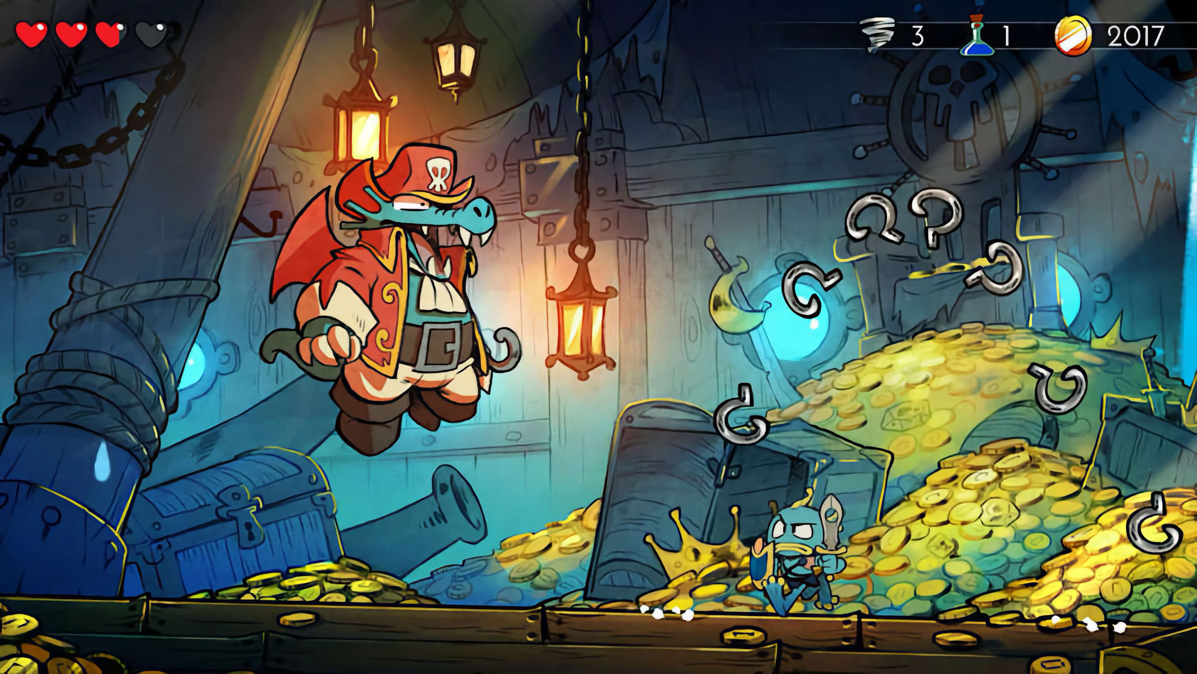 Wonder Boy: The Dragon's Trap está disponível gratuitamente esta