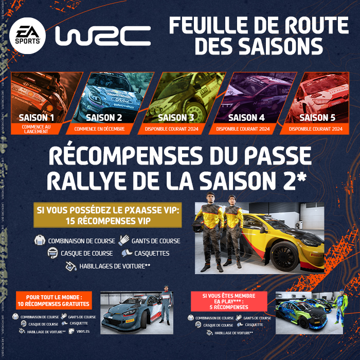 Red -6 pièces WRC rallye course rayure sport autocollant bricolage