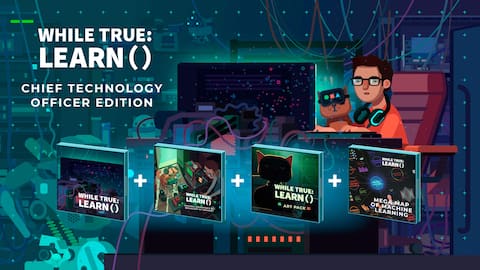 while True: learn() | Baixe e compre hoje - Epic Games Store